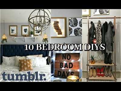 10 DIYS Room Decor 2017 Tumblr for Organization and Trendy Decor