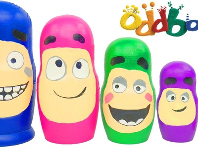 Best Learning Colors Video for Children Oddbods Paw Patrol Nesting Dolls Stacking Egg Cup Toys