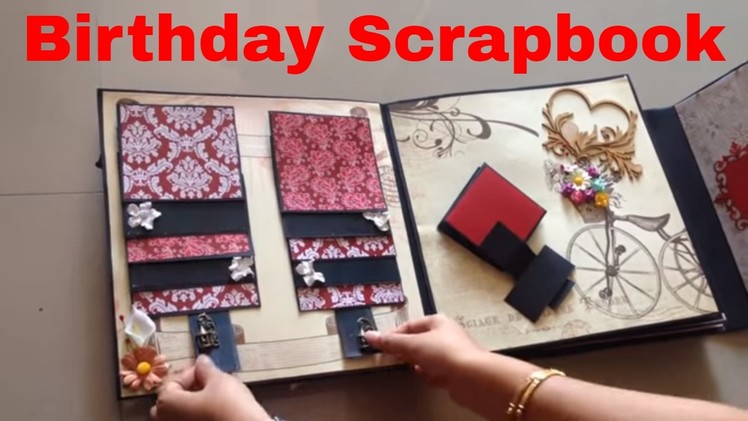 Birthday scrapbook ideas