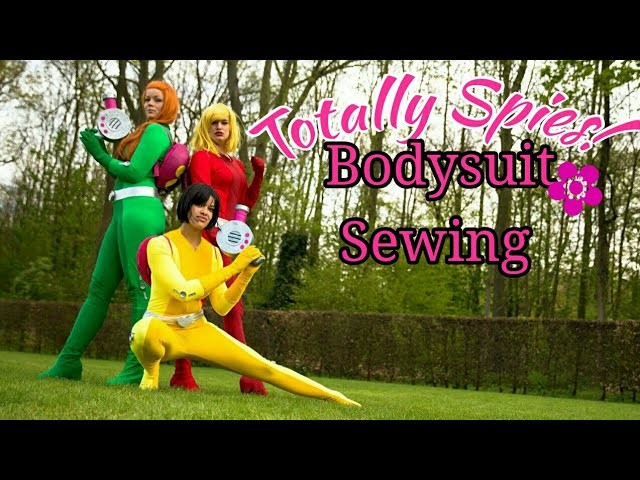 Bodysuit and gloves sewing tutorial - Totally Spies cosplay