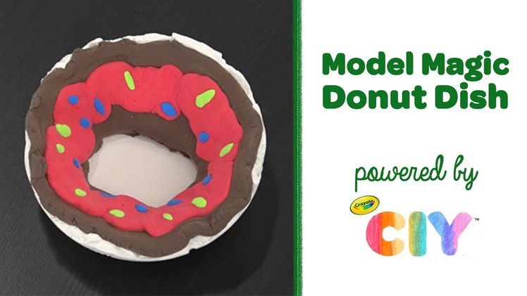 Crayola CIY: Create It Yourself - Model Magic DIY Donut Dish