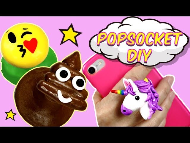 DIY a Popsocket perfect for Musically | Emoji Popsockets | Crazy about DIY