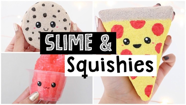 DIY CUTEST SATISFYING SLIME AND SQUISHIES!