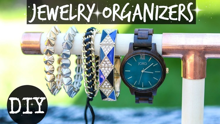 DIY JEWELRY ORGANIZERS (Chic, Modern, Simple) + GIVEAWAY!!
