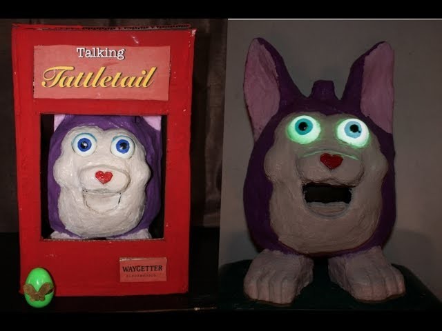 DIY Puppet: Talking Tattletail!