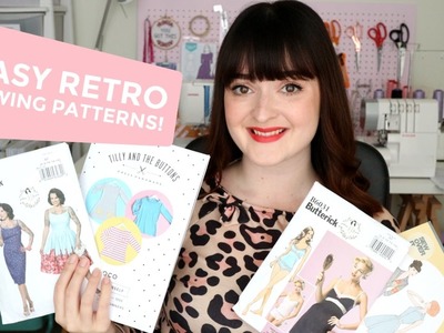 Easy Retro & Vintage Style Sewing Patterns for Beginners!