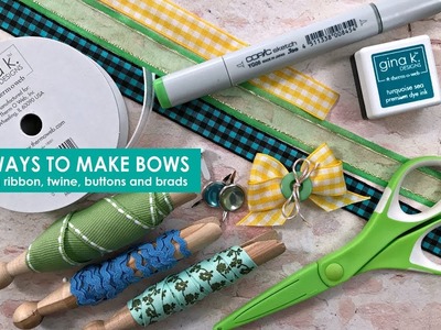 Easy Ways to Make Bows
