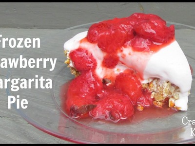 Frozen Strawberry Margarita Pie DIY ~ In the Kitchen with Craft Klatch
