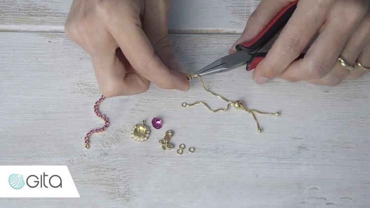 Gita-jewelry School - Learn how to create Swarovski rhinestone bracelets