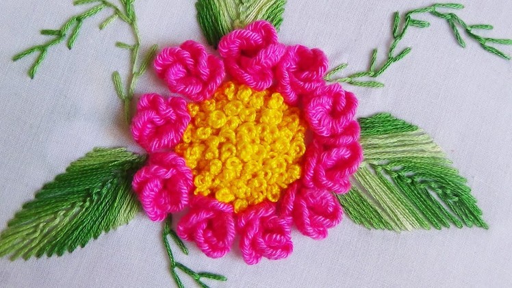 Hand Embroidery: Caston Roses