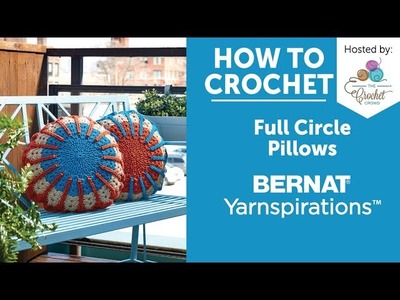 How to Crochet a Pillow: Crochet Full Circle Pillows
