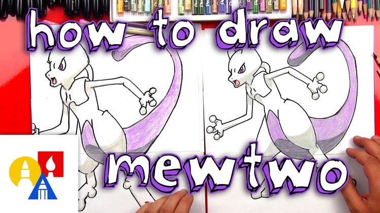 How To Draw Mewtwo