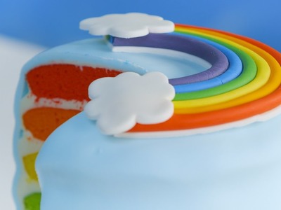 How to make a Rainbow Cake