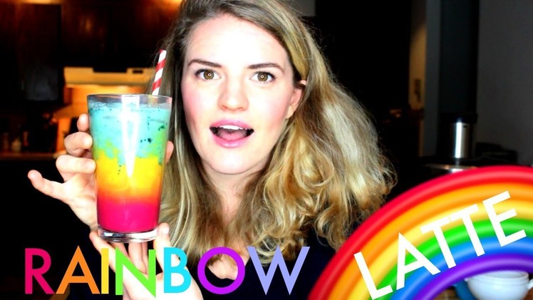 How to Make a Rainbow Latte