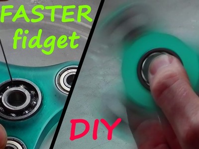 How to speed up your Fidget Spinner !!! DIY
