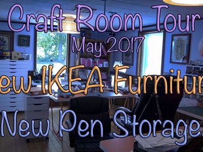 Lea's May 2017 Craft Room Tour