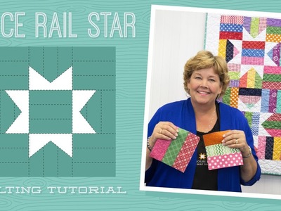 Make a Fence Rail Star Quilt with Jenny!