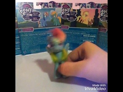 My little pony reboot toys (Rainbow Dash, Apple Jack, Flutter Shy, and Cheeerilee)