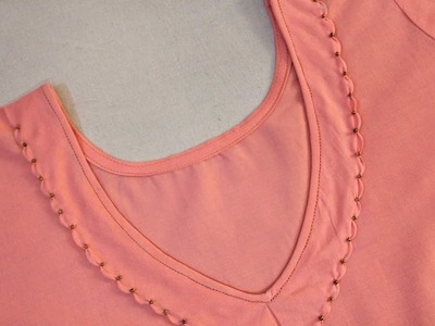 Neck And Sleeves Design Cutting And Stitching (VERY ATTRACTIVE)