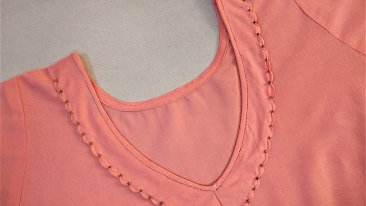 Neck And Sleeves Design Cutting And Stitching (VERY ATTRACTIVE)