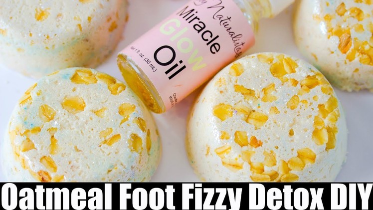 Oatmeal Foot Fizzy DIY (DIY Saturday) Foot Fizzy DIY Detox
