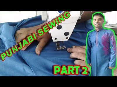 Punjabi stitching  2nd Part | Gents punjabi sewing Full | পাঞ্জাবি সেলাই প্রথম অংশ |OBSESS Tailars
