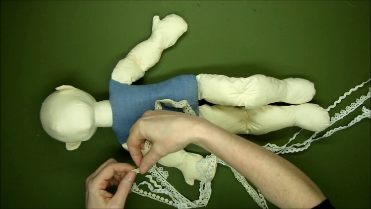 Rag Doll Making Project - part 5 - stuffing and sewing up your rag doll - Alice's Bear Shop