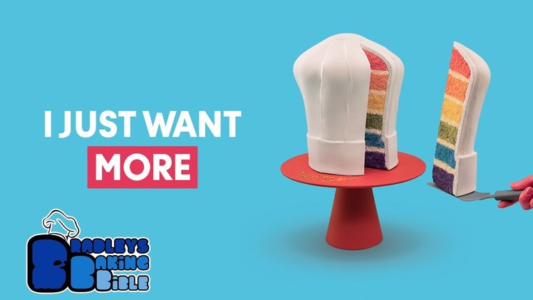 Rainbow Chef Hat Cake | Thomas Cook Bank Holiday Special