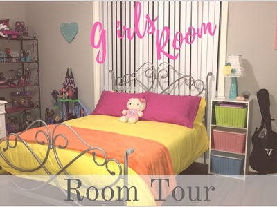 ROOM TOUR | Bright Rainbow Girls Bedroom