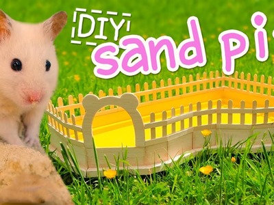 ???? Sand Pit | HAMSTER DIY ????