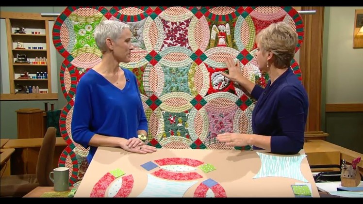 Sewing With Nancy - Double Wedding Ring Quilts, Part 2