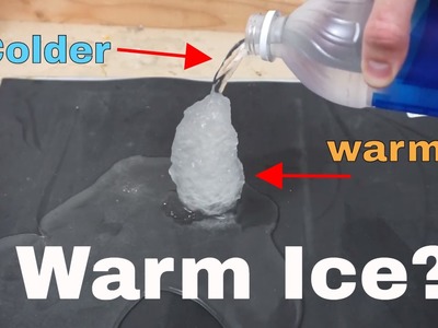 Super-Cooled Water Heats Up to Make Ice? DIY Super-Cooled Water Tricks