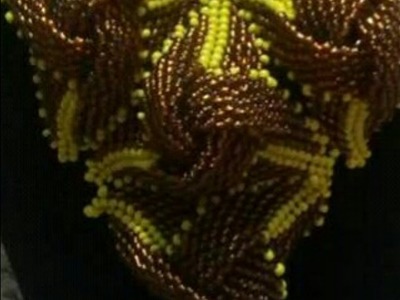 The tutorial on how to make this wonderful yellow and gold bead
