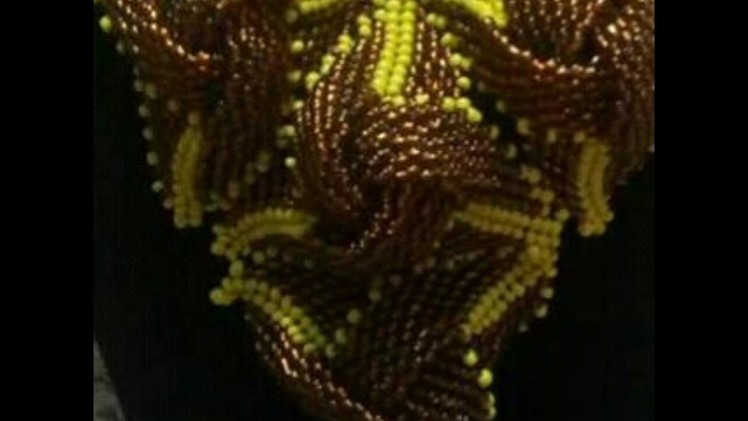 The tutorial on how to make this wonderful yellow and gold bead
