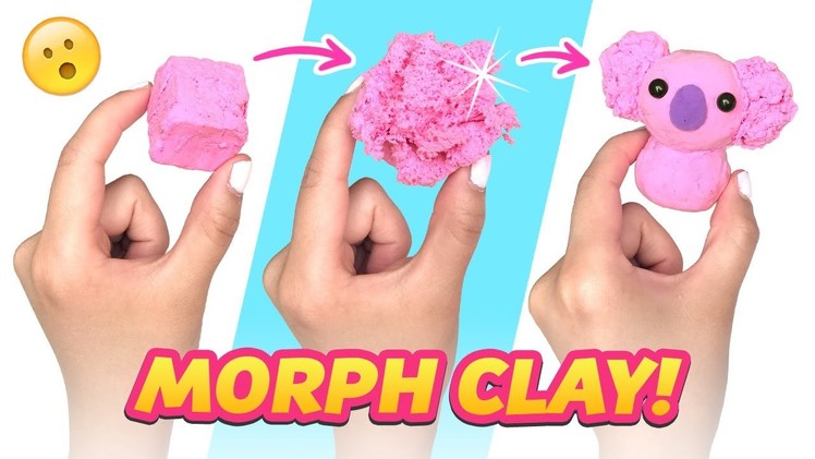 THE WEIRDEST CLAY EVER!!! Oddly Satisfying Morph Clay DIY!