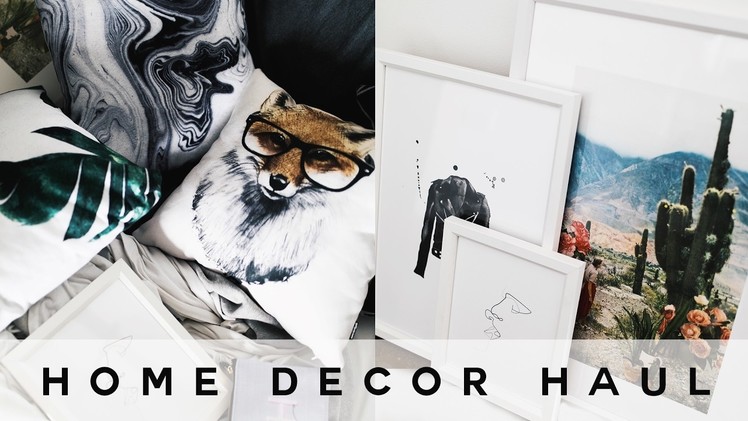 Tumblr Home Decor Haul (Minimal & Affordable) 2017 - Imdrewscott