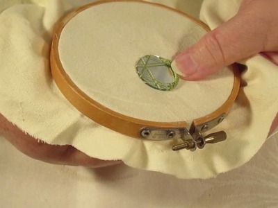 Tutorial sewing on mirror