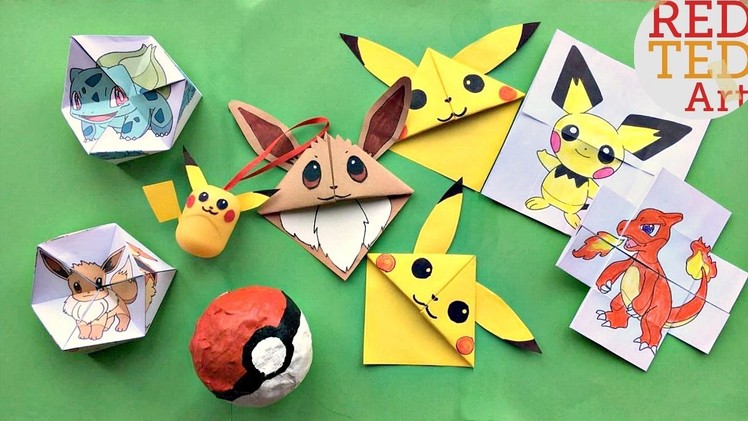 5  Fun Pokemon DIYs & Crafts