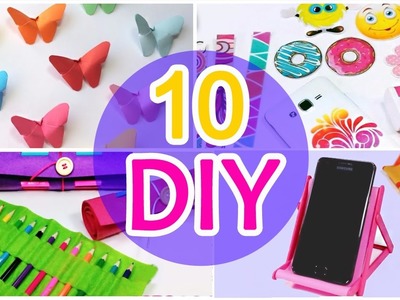 5 Minute Crafts To Do When You're BORED! 10 Quick and Easy DIY Ideas! Amazing DIYs & Craft Hacks!