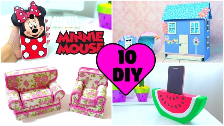 5 Minute Crafts To Do When You're BORED! 10 Quick and Easy DIY Ideas! Amazing DIYs & Craft Hacks!