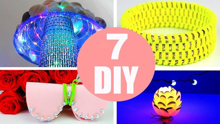 5 Minute Crafts To Do When You're BORED! 7 Quick and Easy DIY Ideas! Amazing DIYs & Craft Hacks!