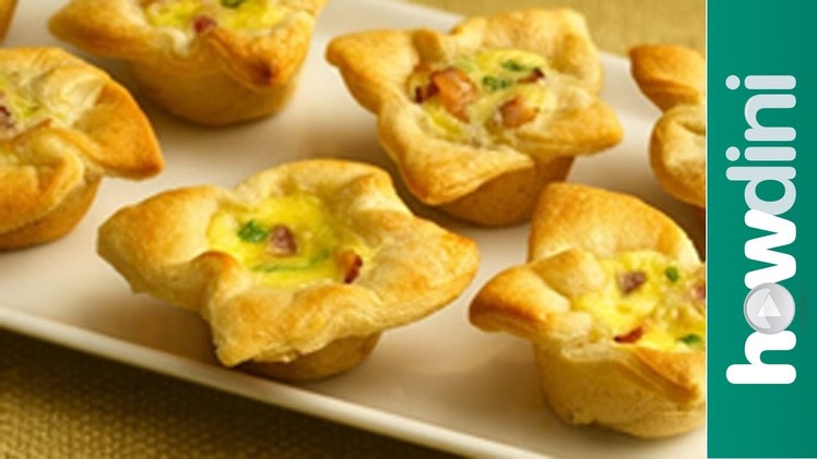 Appetizer recipes: How to make onion tartlet appetizers