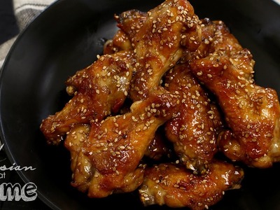 Asian at Home |  Sesame Chicken Wings