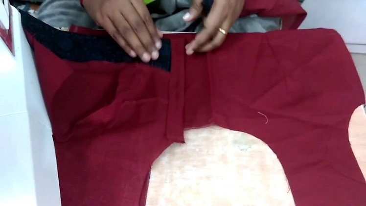 Blouse stitching in Tamil Part 5