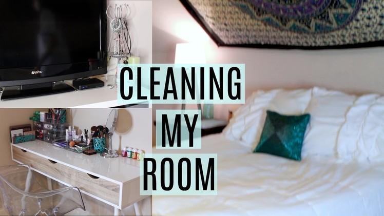 CLEANING MY ROOM!!!