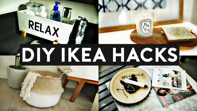 DIY IKEA HACKS | DIY Room Decor! EASY & INEXPENSIVE