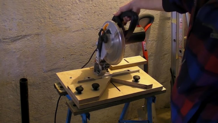 Fixing Mitre Saw - 90° Chop Saw - Mitre Cutting Jig