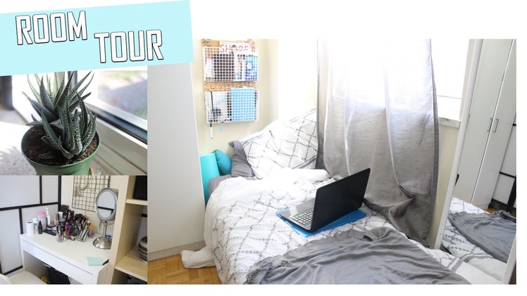 How I Decorated My SMALL Bedroom | Room Tour