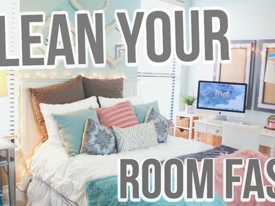 How To Clean Your Room Fast! | Jessica Reid