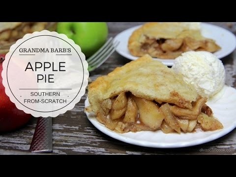 How to Make Homemade Southern Apple Pie Recipe | Grandma Barb's Deep Dish Apple Pie